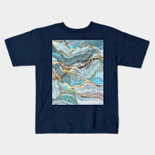 Turquoise Motherload Kids T-Shirt